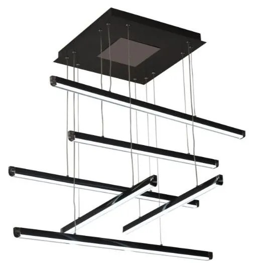 LED Stmievateľný luster na lanku LED/100W/230V 3000-6500K + diaľkové ovládanie