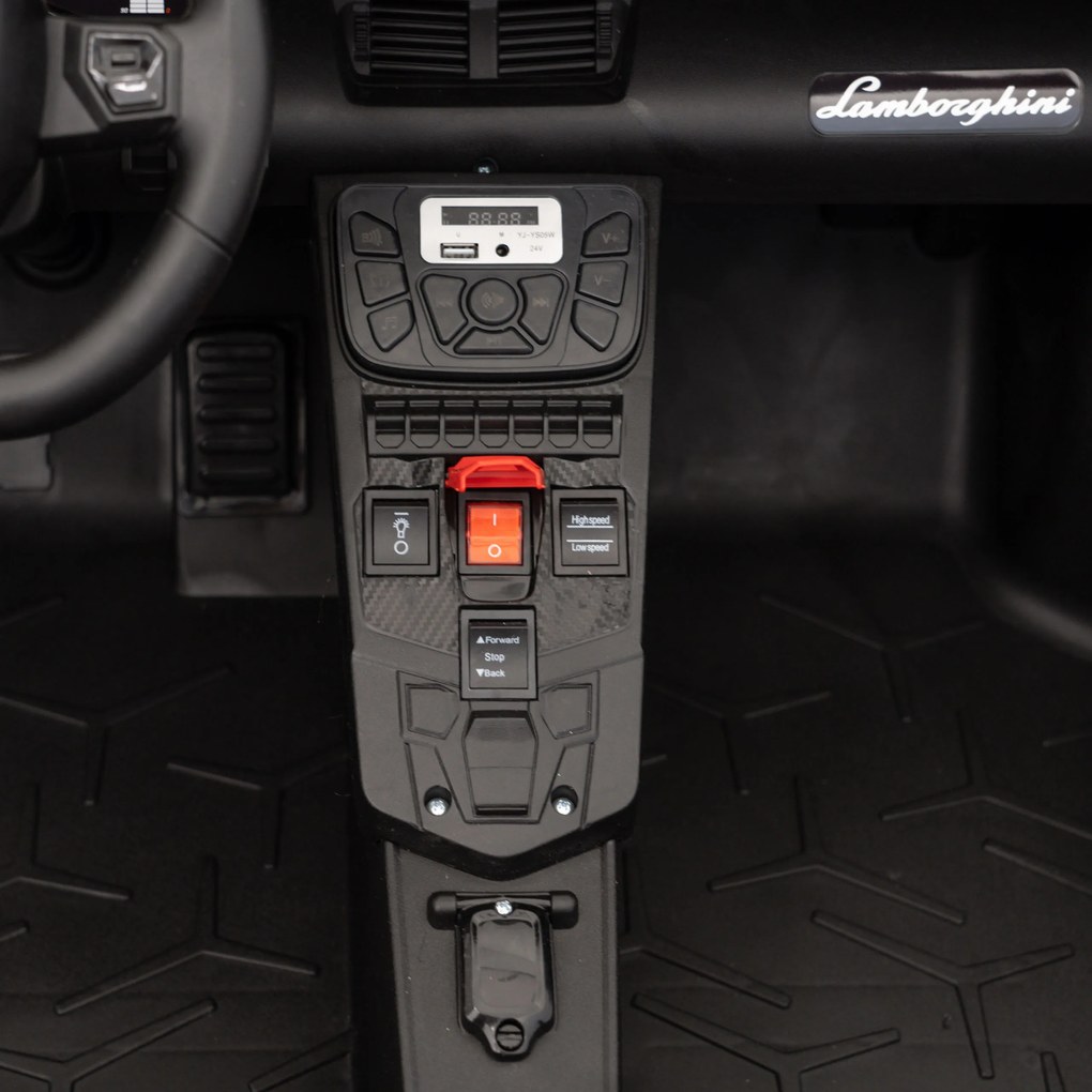 Ramiz Elektrické autíčko Lamborghini Aventador SV pre 2 deti biele