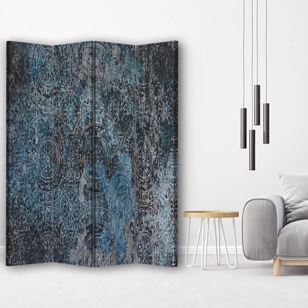 Gario Paraván Tlmený Rozmery: 145 x 170 cm, Prevedenie: Otočný paraván 360°
