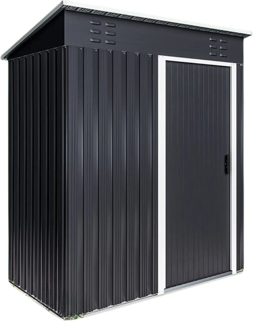 Záhradný domček na náradie M, 162x86x181cm, antracitová Jurhan