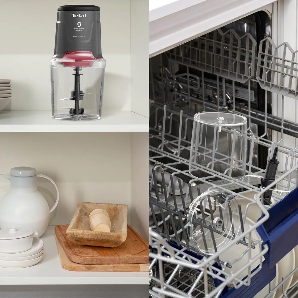 Tmavosivý elektrický sekáčik Easy Press MQ740HF0 – Tefal