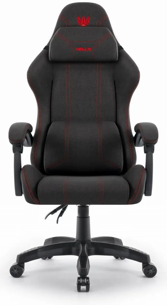 Ergonomické látkové herné kreslo HC-1014 modrá
