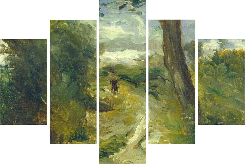 Obraz - Auguste Renoir, Landscape between Storms, reprodukcia (150x105 cm)