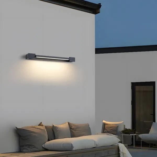 Brilagi - LED vonkajšie nástenné svietidlo AQUA LINE LED/12W/230V 45 cm IP44 antracit CRI 90