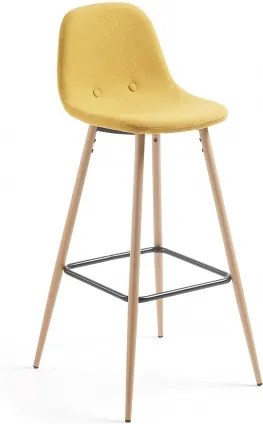 DONA barová stolička horčicová, Farba Žltá