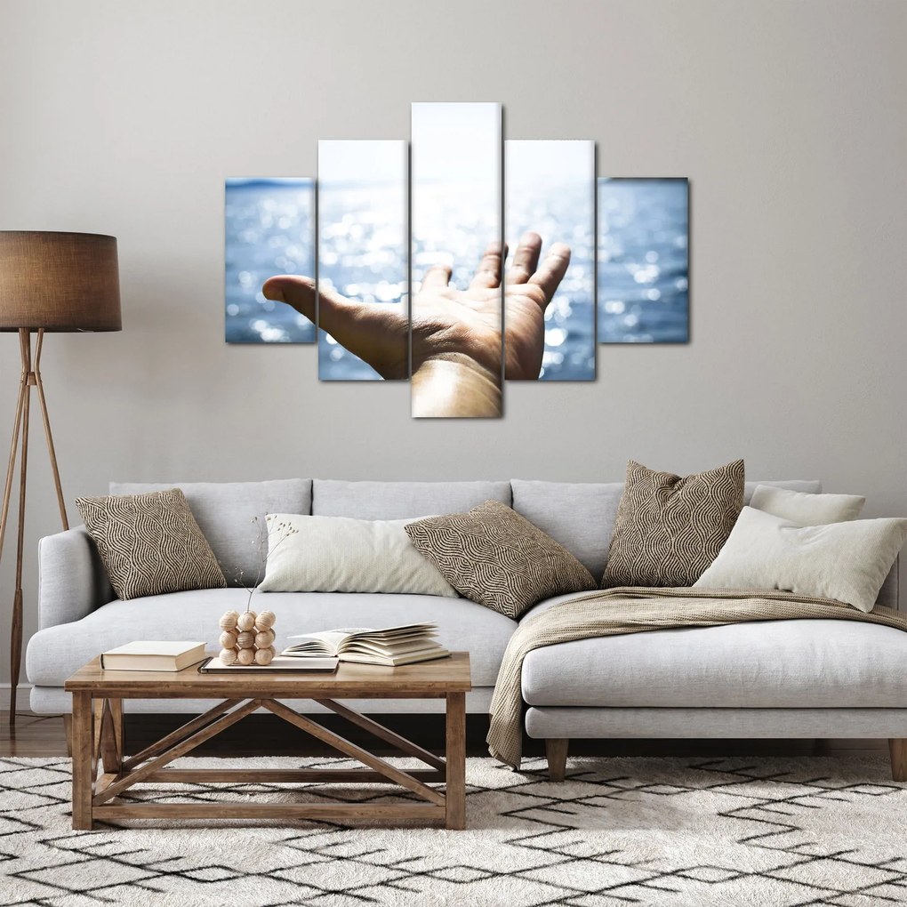 Obraz otvorenej dlane (150x105 cm)