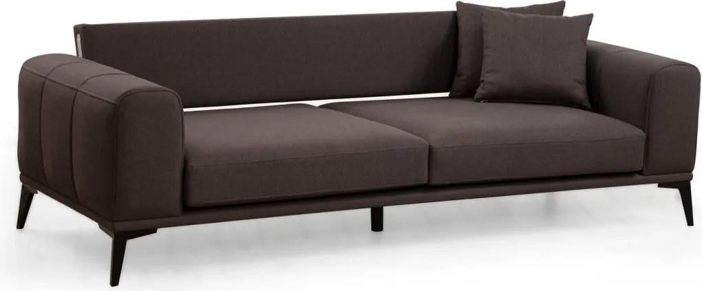 Trojmiestna pohovka Kenzo 235 cm sivá