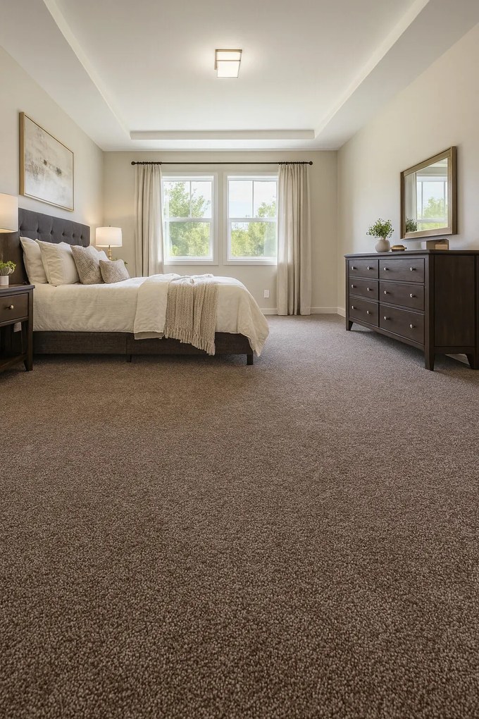 Condor Carpets, Metrážny koberec Prestige 492, na mieru, šíře 4m, hnedá, ab (mriežka), detská izba