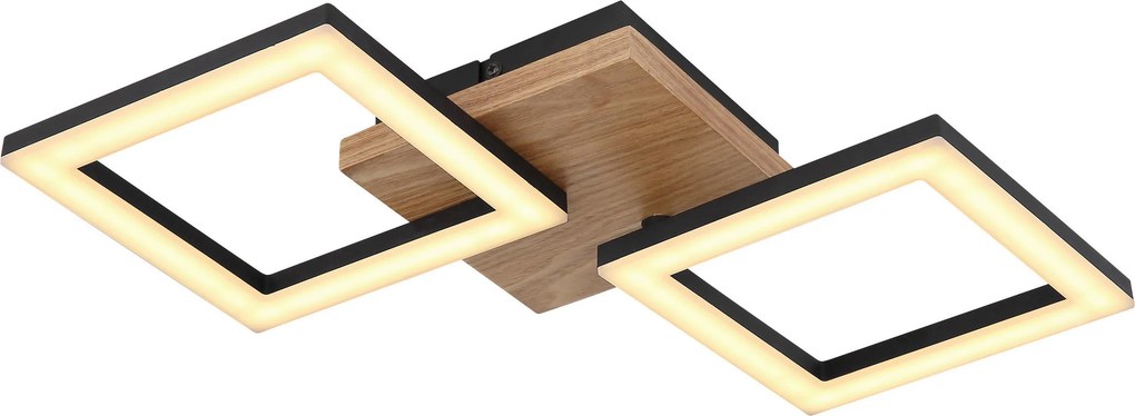 XXXLutz STROPNÉ LED SVIETIDLO, 46/22.5/7 cm Globo - Online Only bytové doplnky - 004558457401