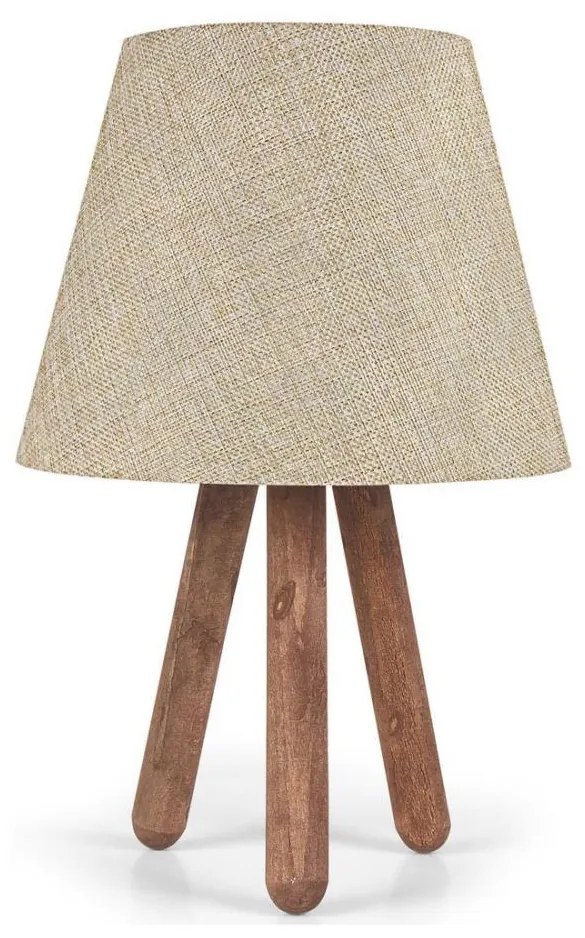 Asir Stolná lampa AYD 1xE27/60W/230V béžová/hnedá 780SGN1429