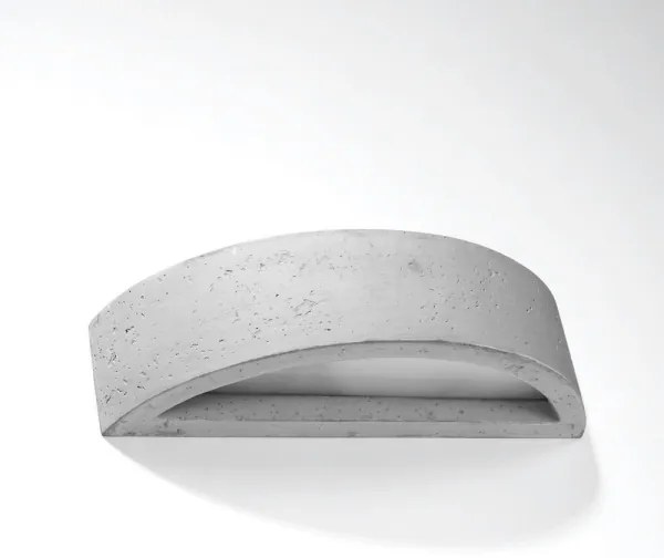 Sollux SL.0994 - Nástenné svietidlo ATENA 1xE27/60W/230V betón