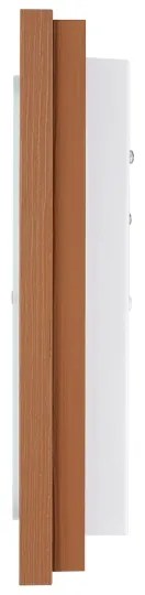 Argon 1867 - Stropné svietidlo TABOR 4xE27/15W/230V 42x42 cm terakotové