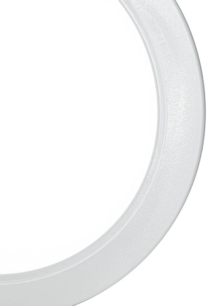 Sada 6 zapustených bodových svetiel biela 14,5 cm vrátane LED nastaviteľných v Kelvinoch s prepínačom Dip - Stephanie