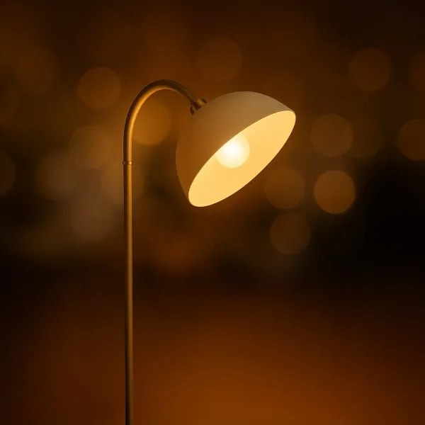 Stojacia lampa ZACK 1xE27/15W/230V béžová