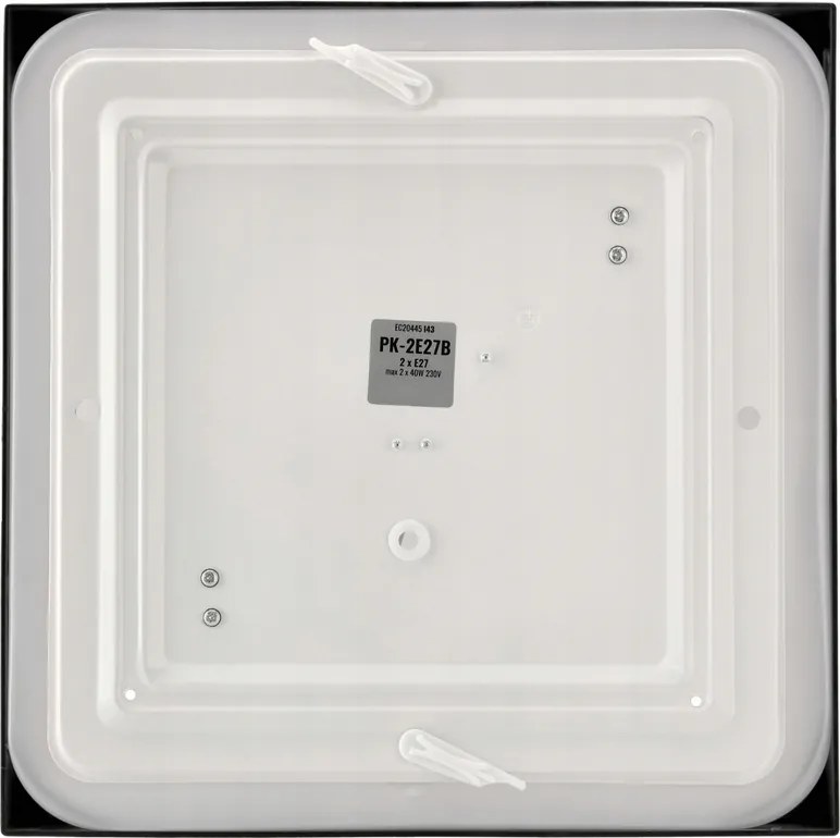 ECOLIGHT LED stropné svietidlo 2xE27 + 2x žiarovka Philips E27 10W