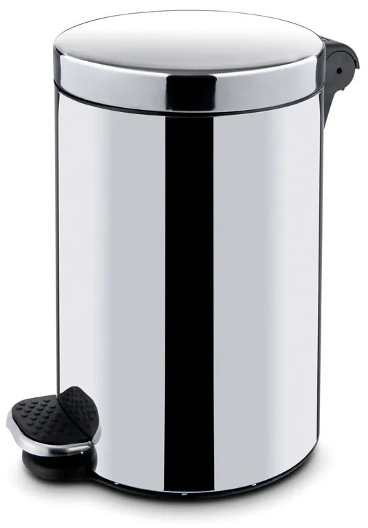 Nášľapný odpadkový kôš 30 L, nerez lesklý
