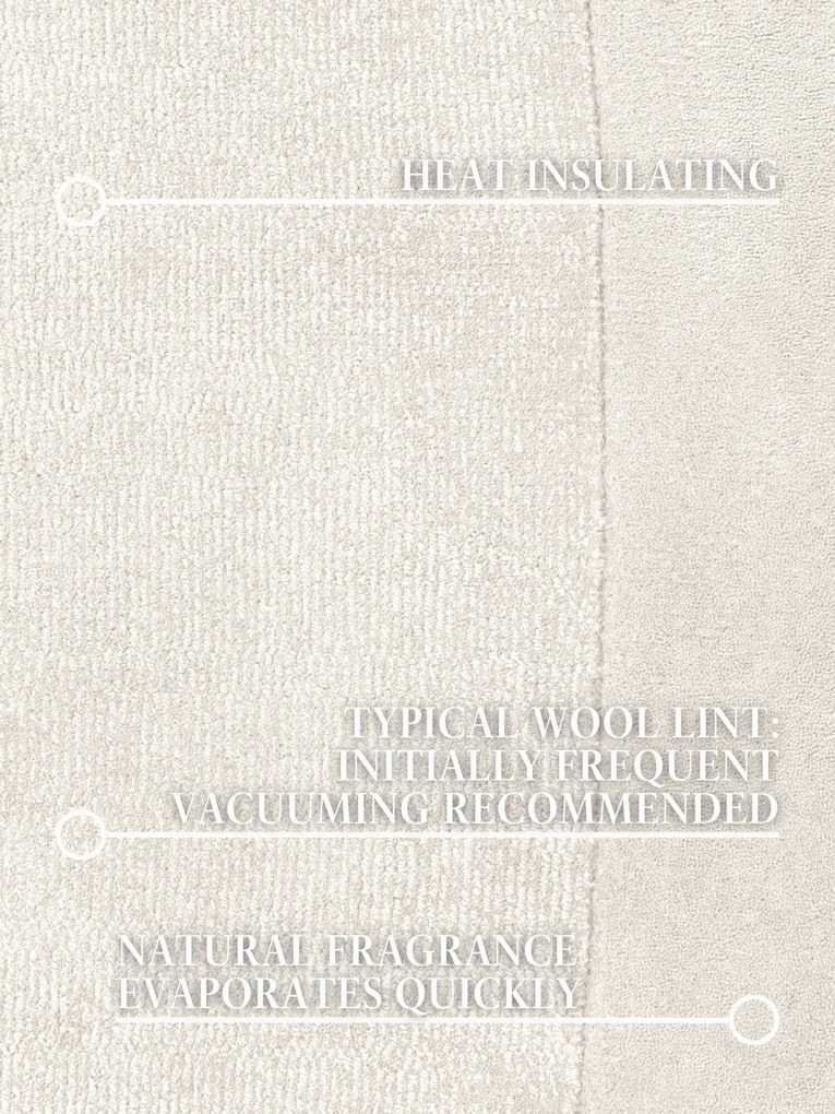 Villeroy & Boch, Kusový koberec Villeroy & Boch Kari 106281 Cream kruh, 150x150 (priemer) kruh, biela, obývacia izba