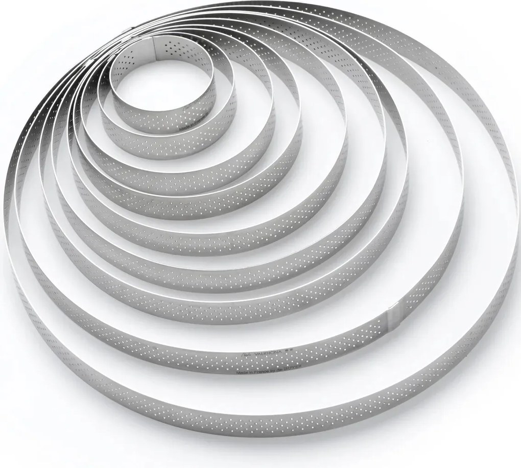 De Buyer 3098.05 Perfor. kruh. rám 12,5 cm, nehrdz. oceľ, 12,5 cm