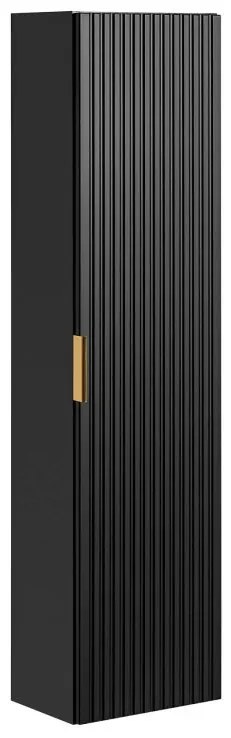 Kúpeľňová skrinka CMD ADEL BLACK 80-01-B-1D čierny mat