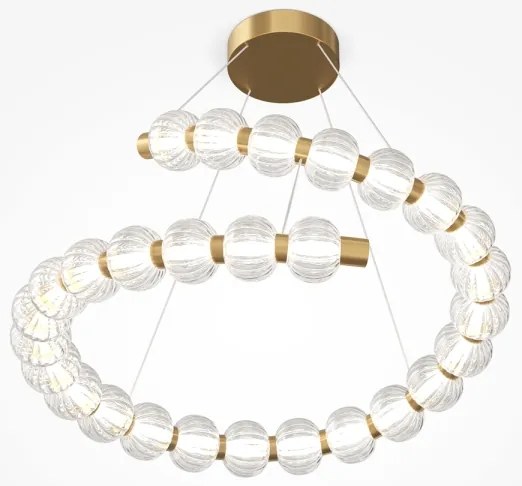 Maytoni MOD555PL-L35G3K - LED Luster na lanku AMULET LED/40W/230V 3000K zlatá