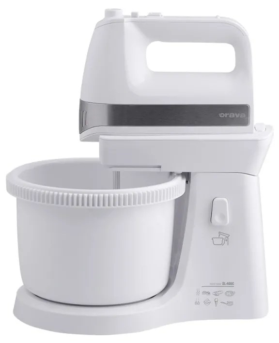Orava SL-400 C elektrický ručný šľahač s nádobou