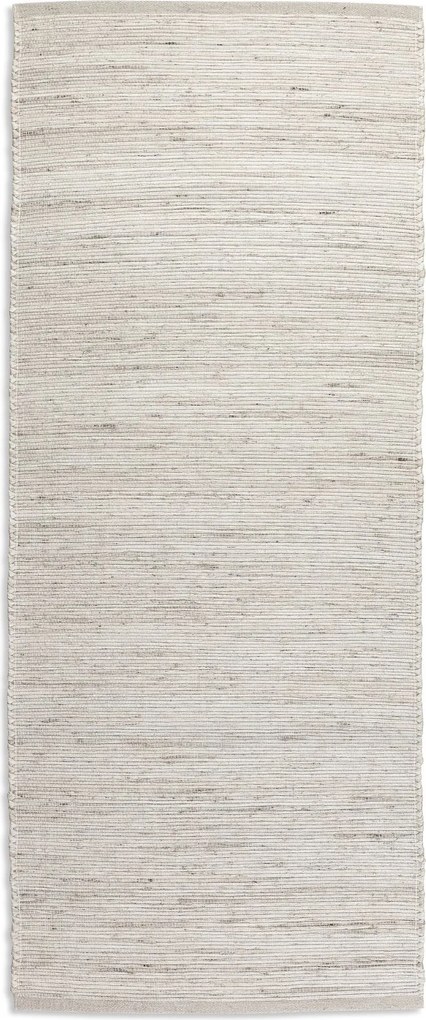 Hanse Home, Koberec behúň Handloom 105960 Dhaka Ivory White, 80x200, biela, chodba / predsieň