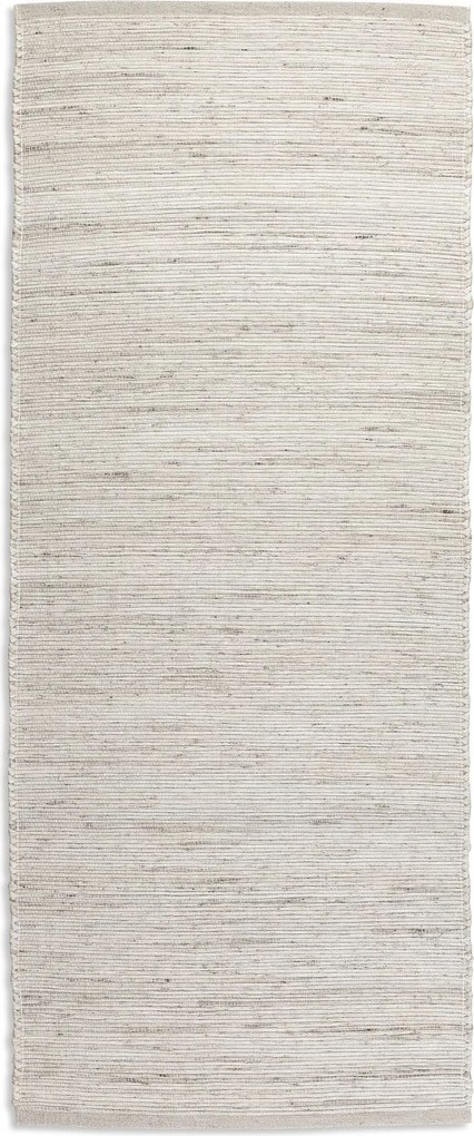 Hanse Home, Behúň Handloom 105960 Dhaka Ivory White, 80x200, biela, chodba / predsieň