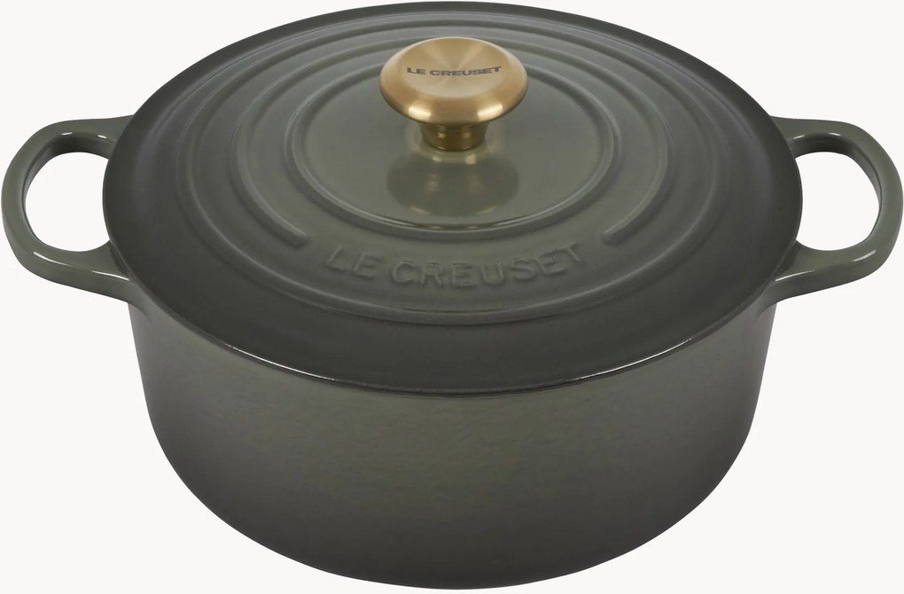 Liatinový zapekací hrniec Signature