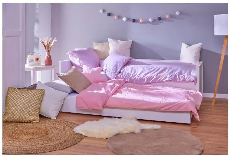 Inter Link Detská výsuvná posteľ Dream the Future, 90 x 200 cm (biela) (100394227)