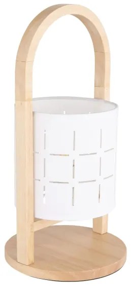 Globo 21506W - Stolná lampa NINJA 1xE14/40W/230V biela