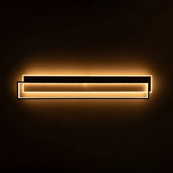 Brilagi - LED stmievateľné stropné svietidlo OUTLINE LED/90W/230V 18x100 cm biela/čierna +DO