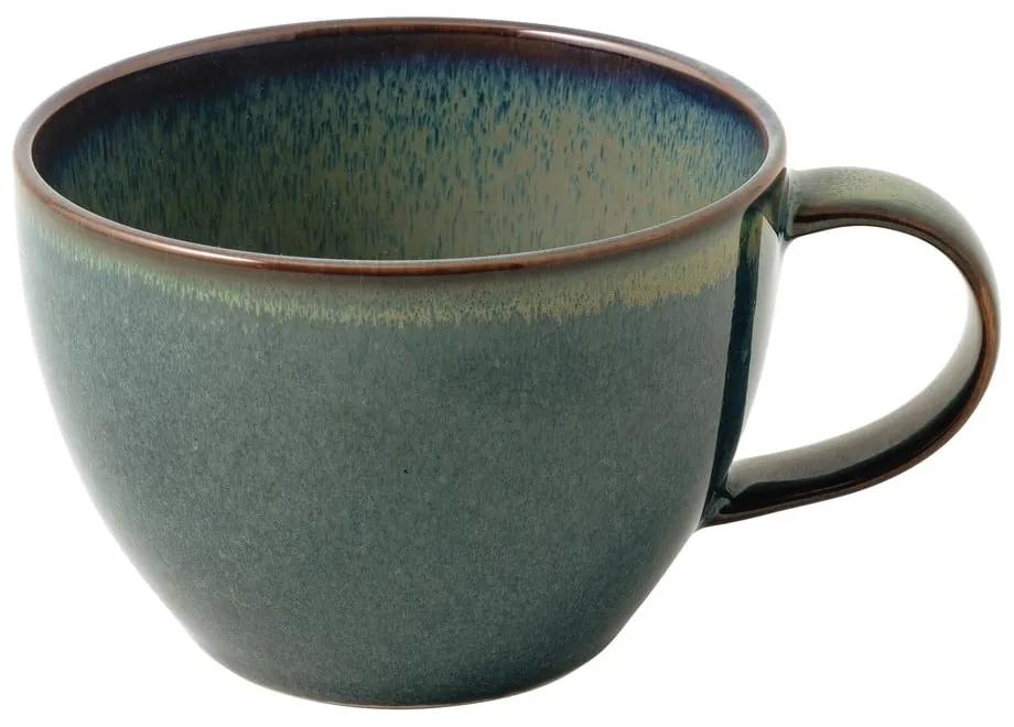 Zelená porcelánová šálka na kávu Villeroy & Boch Like Crafted, 247 ml