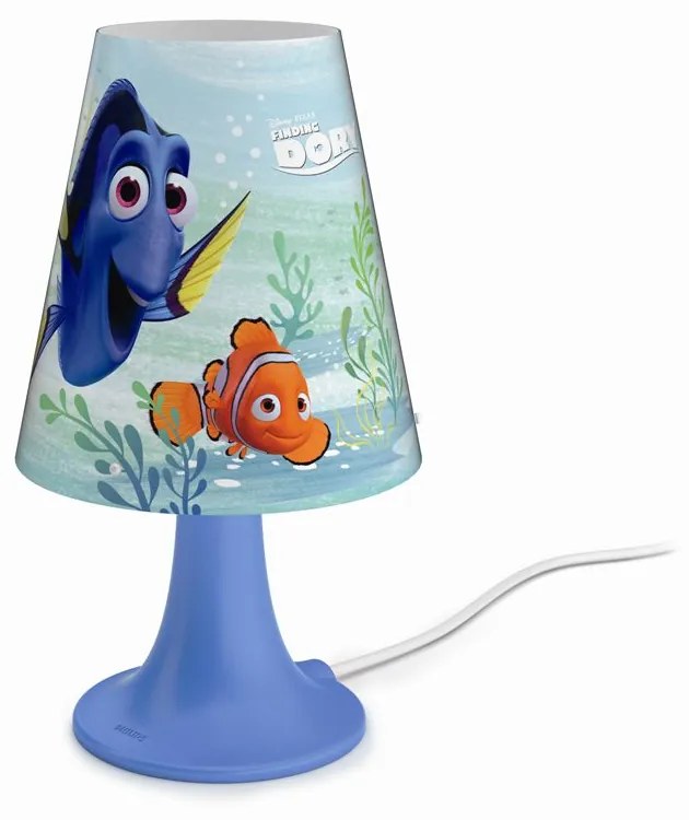 PHILIPS Disney Hľadá sa Dory LED stolová lampa do detskej izby