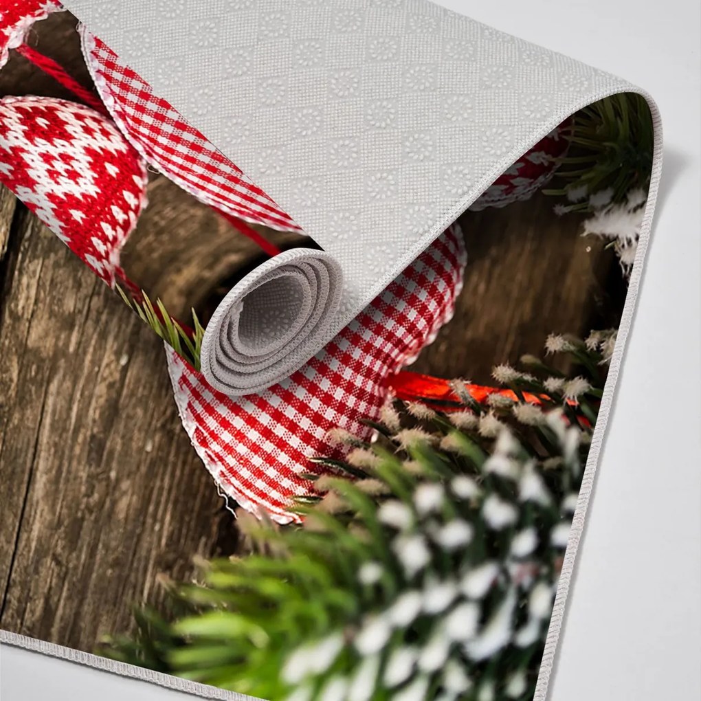 Súprava 2 kusov kúpeľňových predložiek roztomilých, viacfarebných