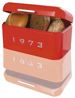 ERNESTO® Chlebník Retro 1973 (červená) (100364257)