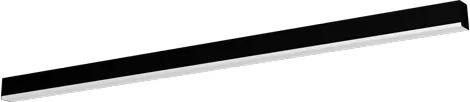 Trilum ARCH Líniové stropné svietidlo LINE C maxi, LED, 55W, 4970Lm, 3000K, 230VAC, 1600x50x70mm, 145°, Non Dimm, farba čierna