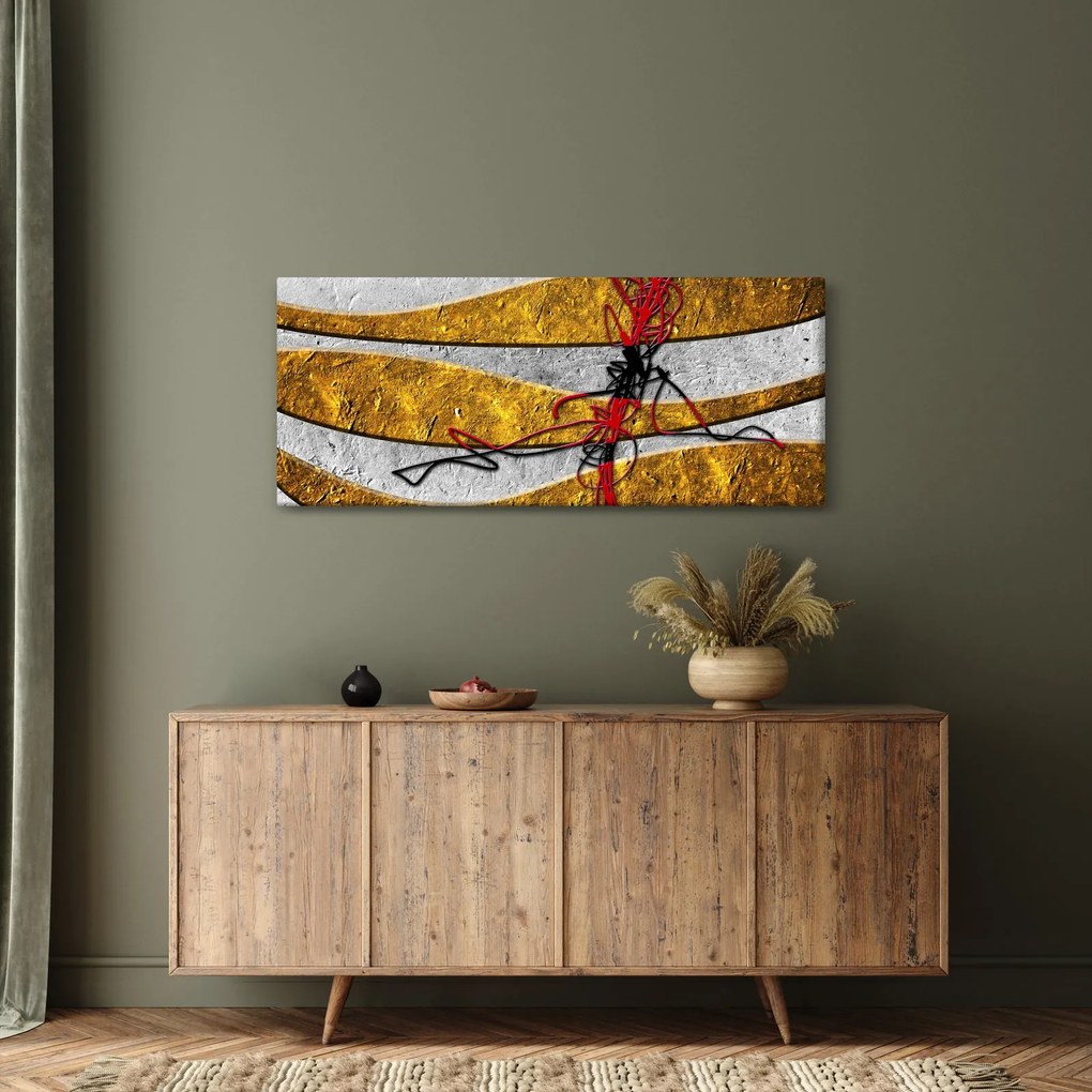 Abstraktný obraz (120x50 cm)