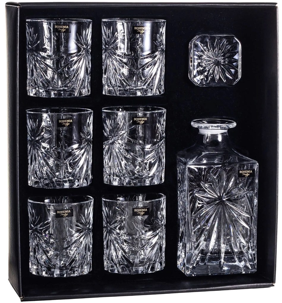 BOHEMIA PRESTIGE FIORE WHISKY SADA 1+6 KS