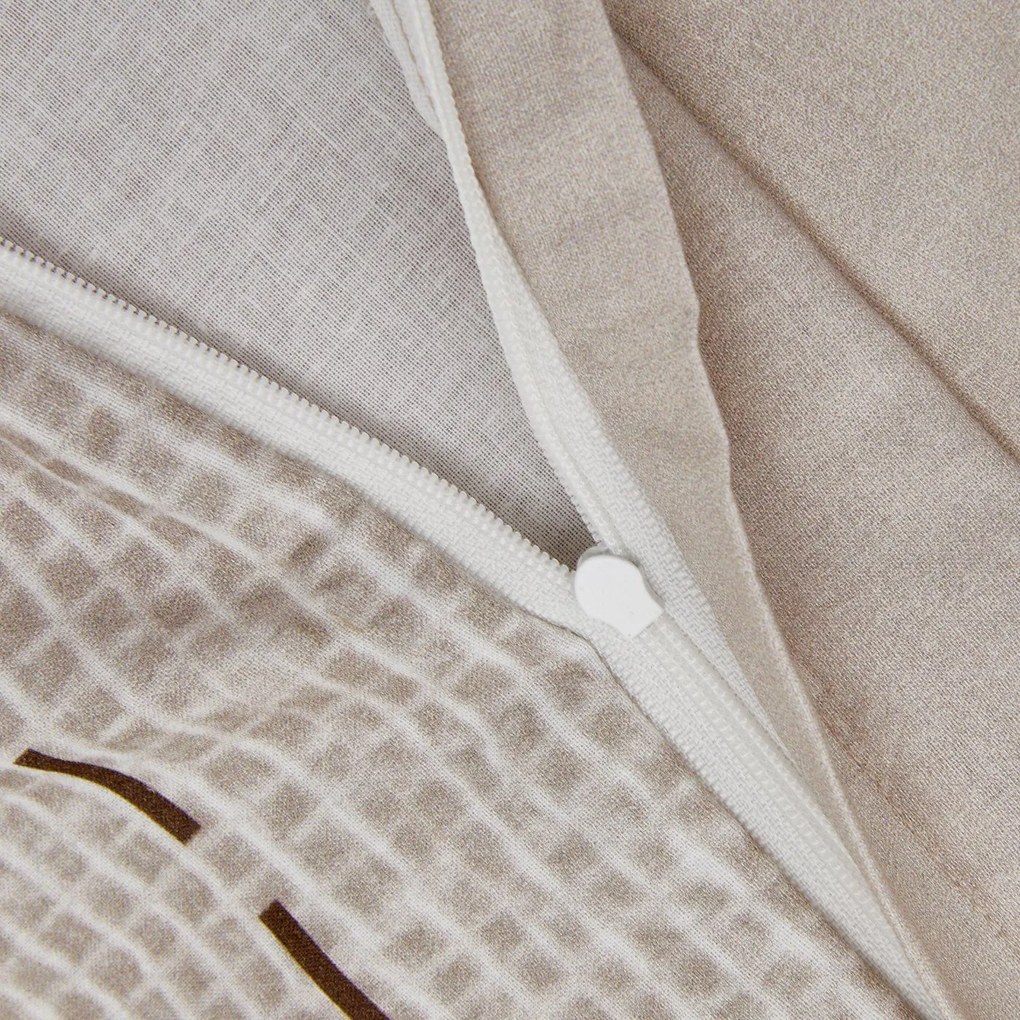 Detské obliečky z Renforcé bavlny TEDDY HENRY béžové Rozmer obliečky: 80 x 80 cm | 135 x 200 cm