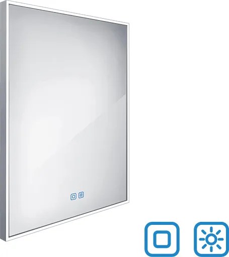 Nimco LED zrkadlo 600x800 s dvoma dotykovými senzormi - ZP 13002VX