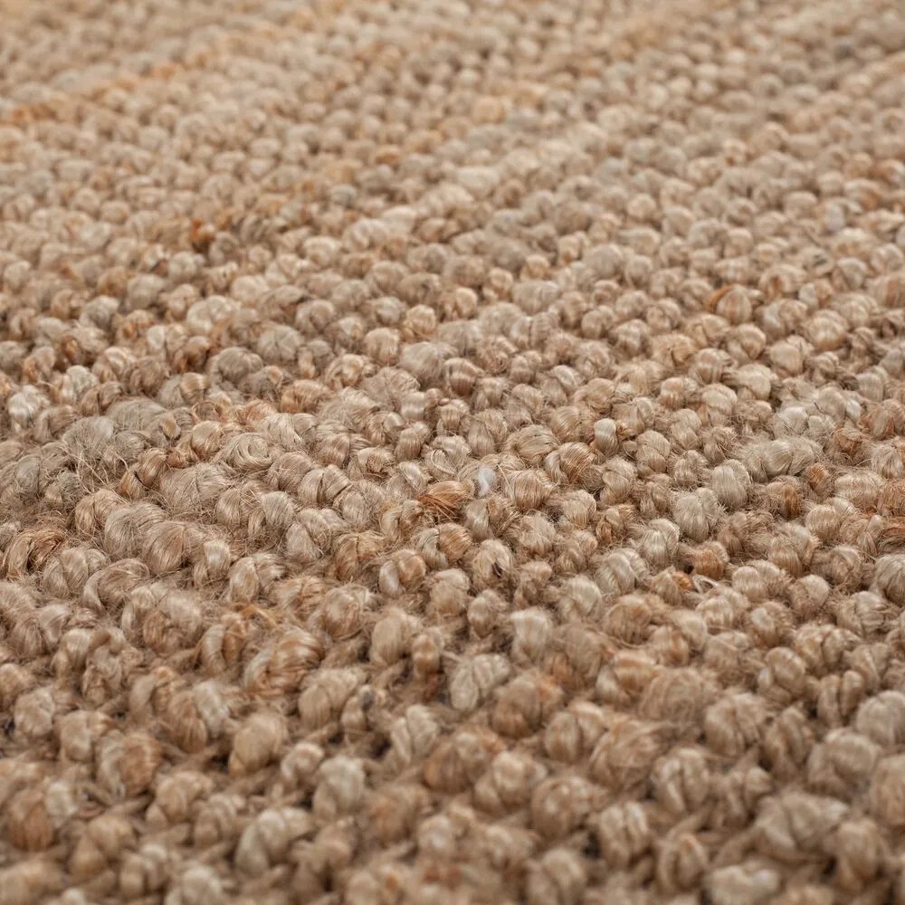 Kusový koberec Sarita Jute Boucle Natural, 160x230, béžová, chodba / predsieň, Flair Rugs