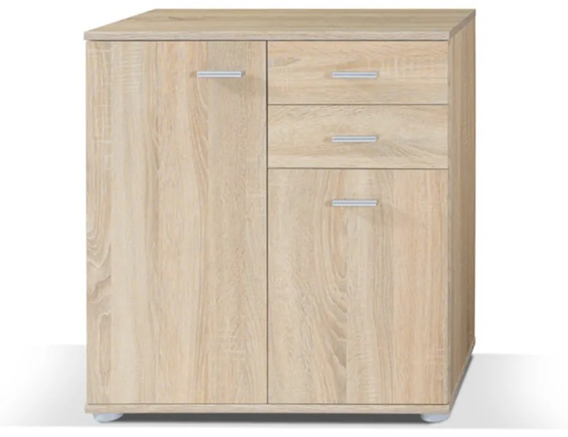 Komoda JEFF 2, 71x75x35, sonoma