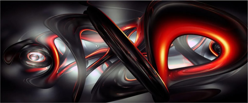 Obraz abstrakcie (120x50 cm)