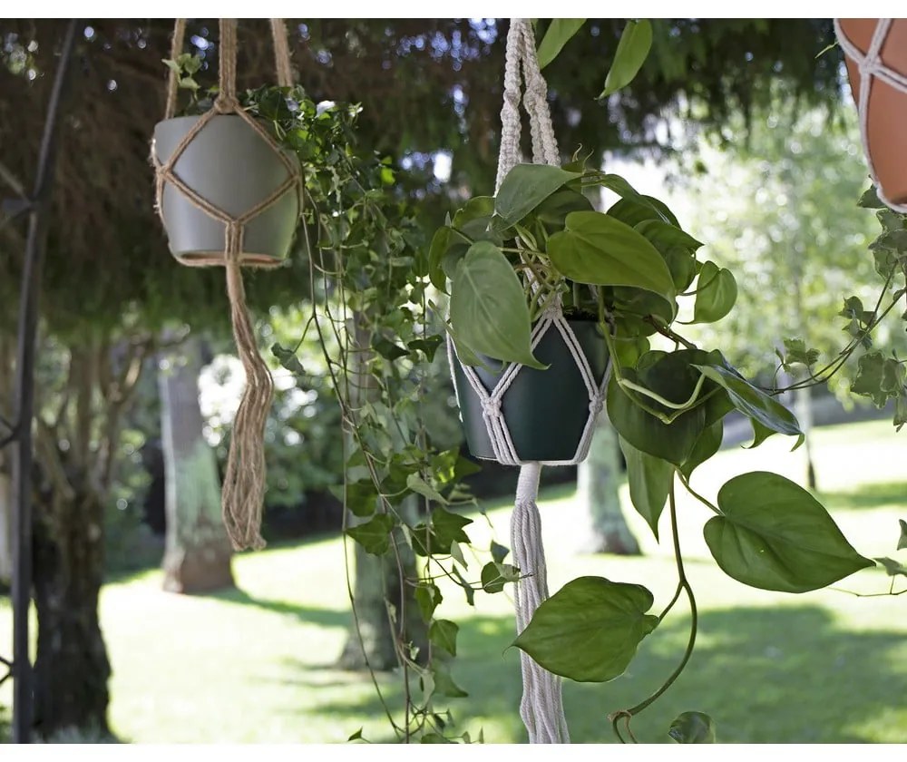 Látkový záves na kvetináč ø 10 cm (výška 120 cm) Macramé – Artevasi