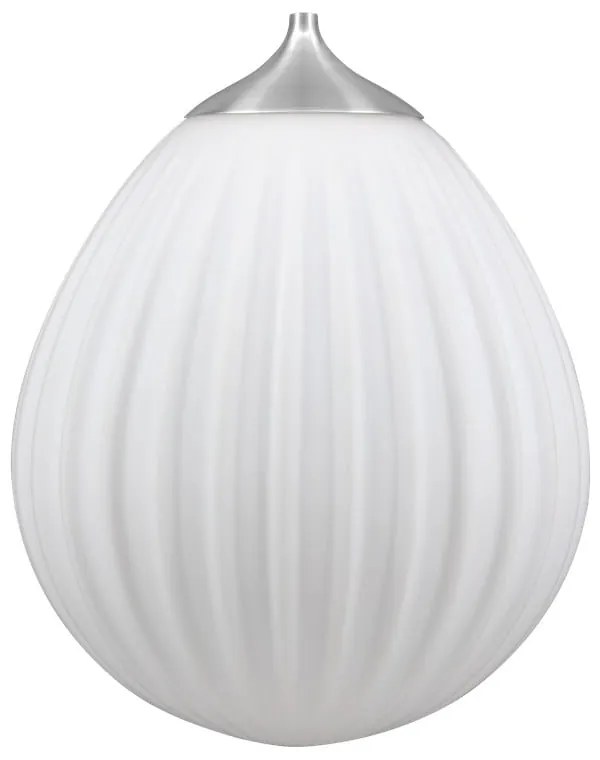 Tienidlo v bielo-striebornej farbe ø 27 cm Around the World Medium – UMAGE