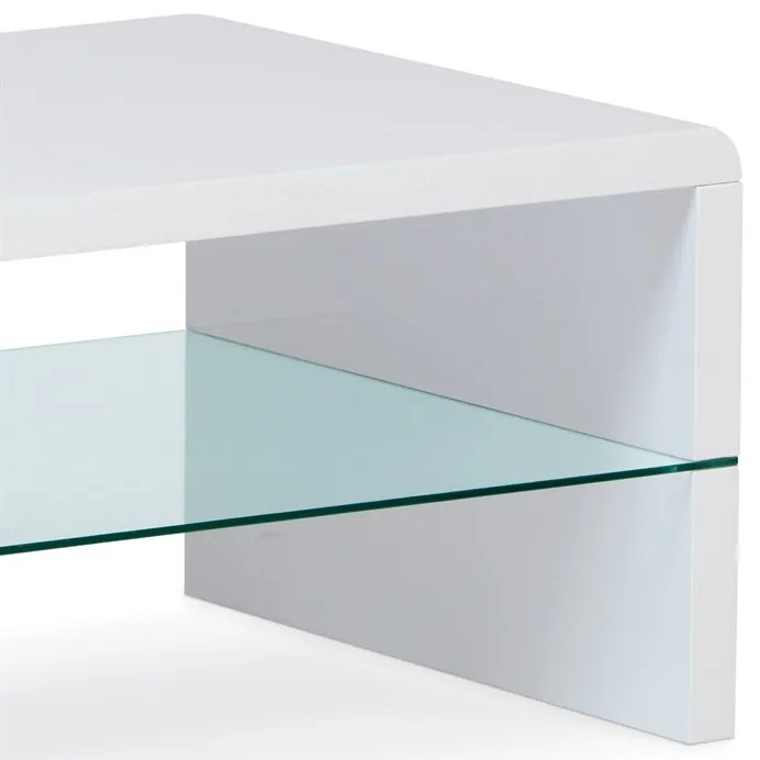 Autronic BONTEC Konferenčný stolík 110x60cm, mdf, biela, AHG-402 WT Farba: Biela
