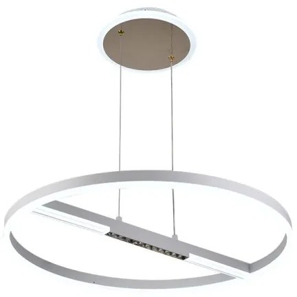 LED Stmievateľný luster na lanku LED/75W/230V 3000-6500K + diaľkové ovládanie