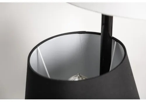 Stojaca lampa 39674 Levels 163cm Čierna, Šedá, Biela  - Komfort-nábytok