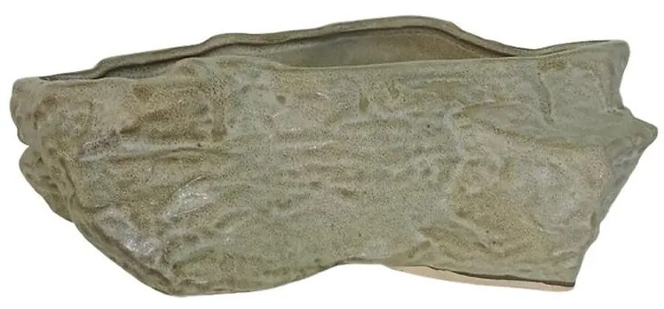 Kvetináč I108-12 Brown Stoneware 31x18x10 cm hnedá