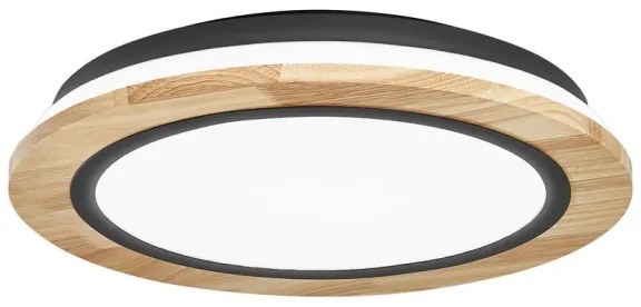 Ledvance - LED Stmievateľné stropné svietidlo SMART+ ORBIS WOOD LED/24W/230V Wi-Fi